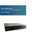 QDSP-2090 Series User Manual