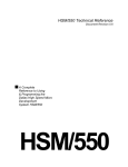 HSM550 Technical Reference