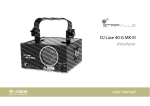 DJ Lase 40-G MK-III showlaser user manual