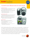 KODAK EASYSHARE Z740 Specifications