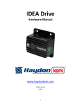Hardware Manual - Haydon Kerk Motion Solutions