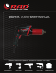 DIGITAL V-RAD USER MANUAL