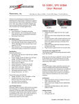 SS-30DV, SPS-30DM User Manual