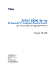 ZXR10 5900E Series All Gigabit-Port Intelligent Routing Switch