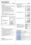 C-411 User Manual - PowerBase Ind. (HK) Ltd.