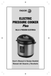 ELECTRIC PRESSURE COOKER Plus