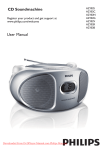 Philips AZ102S User Guide Manual - DVDPlayer