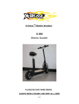 X-300 Electric Scooter