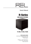 REL R-Series Manual UK 02/06