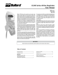 CC20E Series airline respirator User Manual