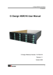 Ci Design NSR316 User Manual - N-Tec