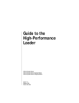 Guide to the High-Performance Loader, Version 7.3