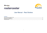 User Manual – Resi Workers - Home