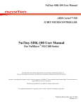 NuTiny-SDK-100 User Manual