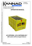 User Manual INTEGRA AF.book