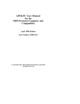 GPIB-PC User Manual for the IBM PCs