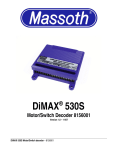DiMAX® 530S Motor/Switch Decoder 8156001