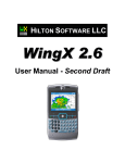 WingX 2.6 User Manual - Hilton Software LLC