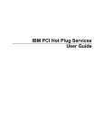 IBM PCI Hot Plug Services User Guide - ps