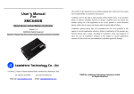 User`s Manual For SMC6400B