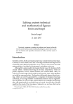 Editing ancient technical and mathematical figures: Tools and
