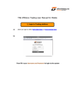 TNS Offshore Trading User Manual for Mobile