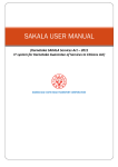 SAKALA USER MANUAL