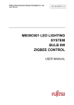 mb39c601 led lighting system bulb 9w zigbee control