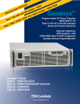 Genesys 3U Datasheet