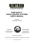 Pump Boss II manual