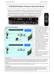 G-500 Quick User Manual