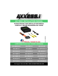 AXi-RGB3 INSTALLATION MANUAL