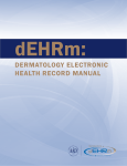 Dermatology Electronic Health Record Manual