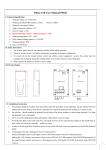 Photo Cell User Manual P5102
