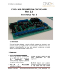 C11G- MULTIFUNTCION CNC BOARD Rev. 8.2 User manual Rev