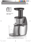 MASTOSO MT-67 Slow Juicer