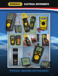 ELECTRICAL INSTRUMENTS - General Tools And Instruments