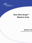 Back Office Bridge™ Migration Guide - TT Customer Portal