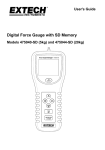 Digital Force Gauge with SD Memory
