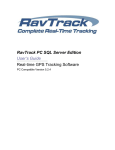 RavTrack PC SQL Server Edition User`s Guide Real-time