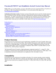 PrecisionID ActiveX Control User Manual