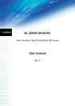 SL-3GHD128128-RC User manual - AV-iQ