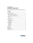 NI SMD-7620/7621 User Manual