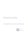 WhiteCalUtility - Giulio Lighting