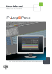 IPLog2Post 01.00 User`s Manual