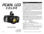 Pearl LED Color Manual