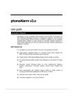 phoneAlarm v3.x