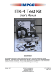 ITK-4 Test Kit - Impco Technologies, Inc.