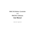 RMC100 Motion Controller RMCWin Software User Manual