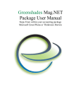 Greenshades Mag.NET Package User Manual